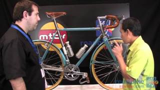 NAHBS 2012 - Ventus Custom Cycles Ti Lugged Carbon Tubed Road Bike