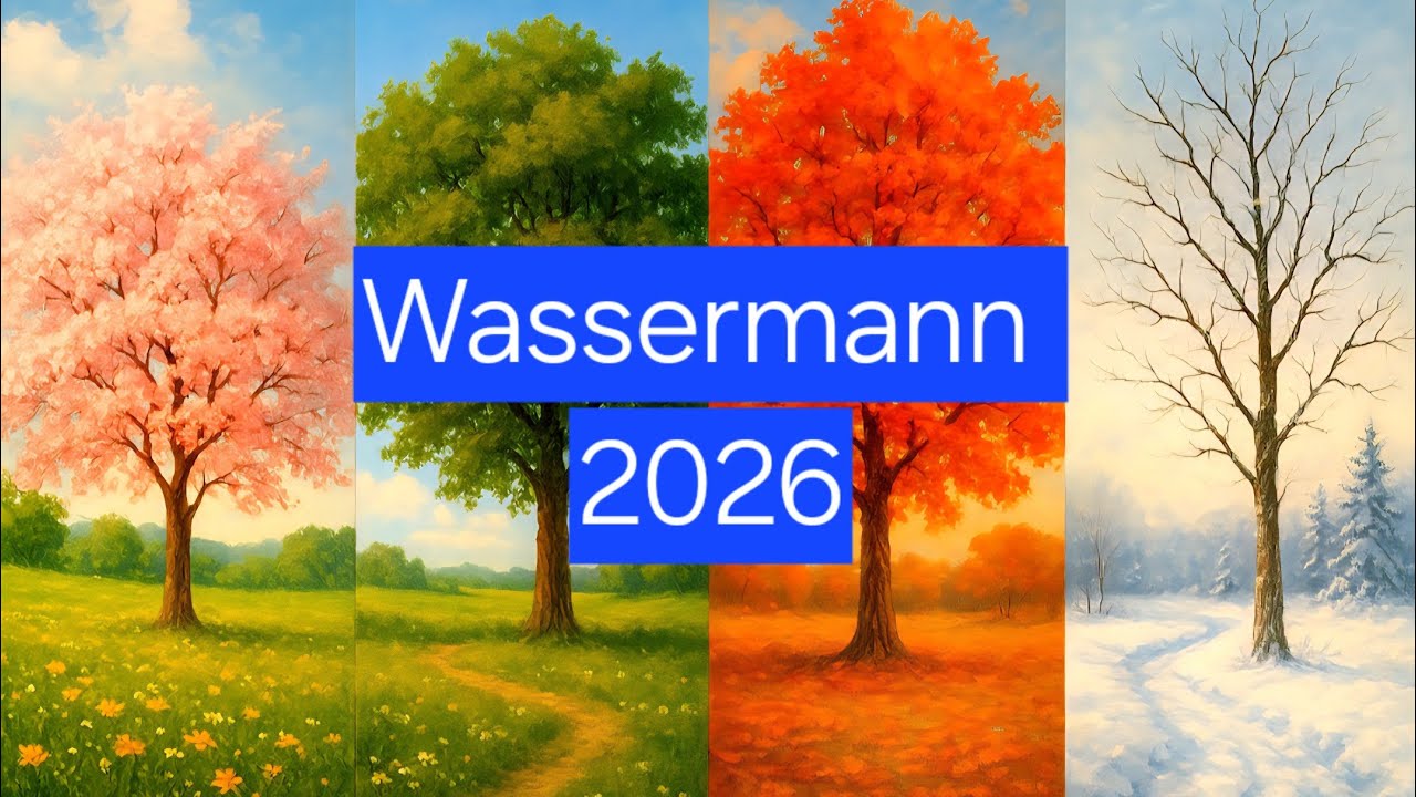 ♒️ WASSERMANN 2026 | Dein Glücksjahr! Geldsege🍀 | finanzieller Erfolg! #diefüchsintarot 