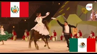 Guadalajara 2011 vs Lima 2019 | PARTE 2/11 | Bailes típicos en caballo