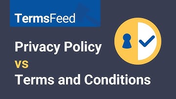 Privacy Policy vs Terms & Conditions