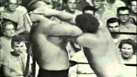 The Crusher V Karl Engstrom 1960s Wrestling