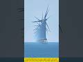 Breathtaking offshore engineering! How majestic is this aligned giant wind turbine array?
