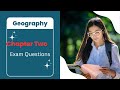 Geography Freshman | Chapter Two Mid Exam Questions and Answers