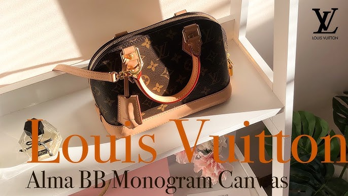 Louis Vuitton ALMA BB MONOGRAM // UNBOXING & REVIEW ♡ 