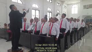 FESTIVAL KOOR SE DISTRIK X MEDAN ACEH 》》 PESERTA KOOR AMA HKBP GEDUNG JOHOR
