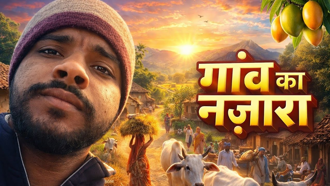 Gaav ka nazara .  