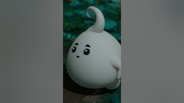 Blender character modelling and animation of an imaginary creature(Fluffy) #Evee #animation
