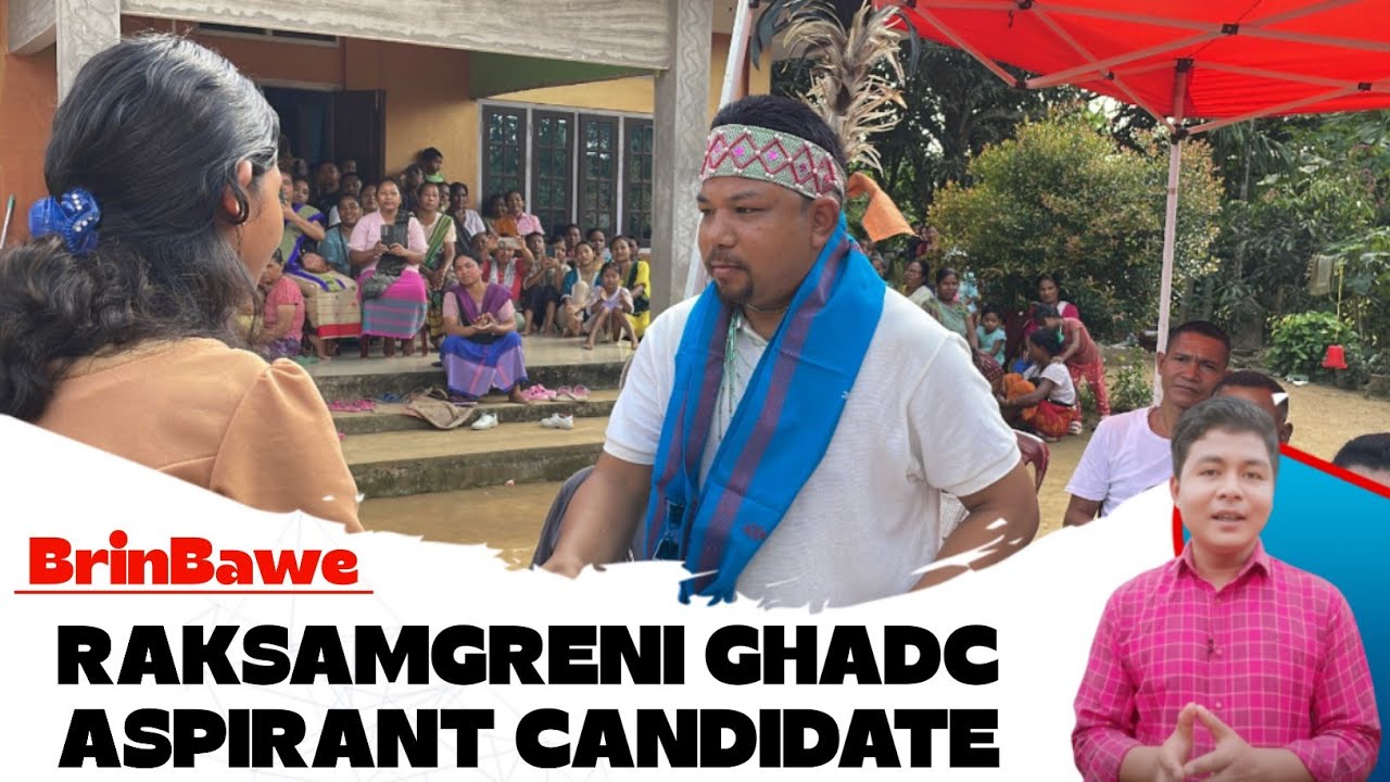 Raksamgre Constituencyni Aspirant Candidate Pa Sengrak B Sangma 