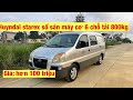 Huyndai starex số sàn máy dầu 6 chỗ tải 800kg máy cơ đi rất lành và chất lh 0943049333 giá hơn 100 t