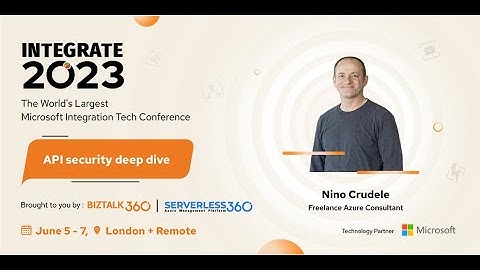 API Security deep dive - Nino Crudele