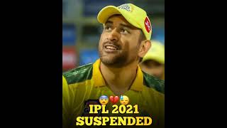 Ipl 2021 Suspended , Sad Status , Csk Fans Filing Sad