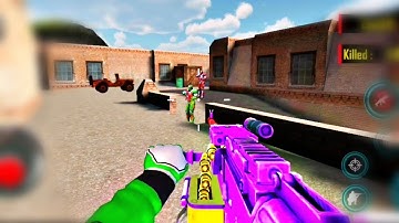 Fps Robot Shooting Games – Counter Terrorist Game - Gameplay Walkthrough First Part (iOS, Android)