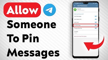How To Allow Someone To Pin Messages To A Telegram Groupchat