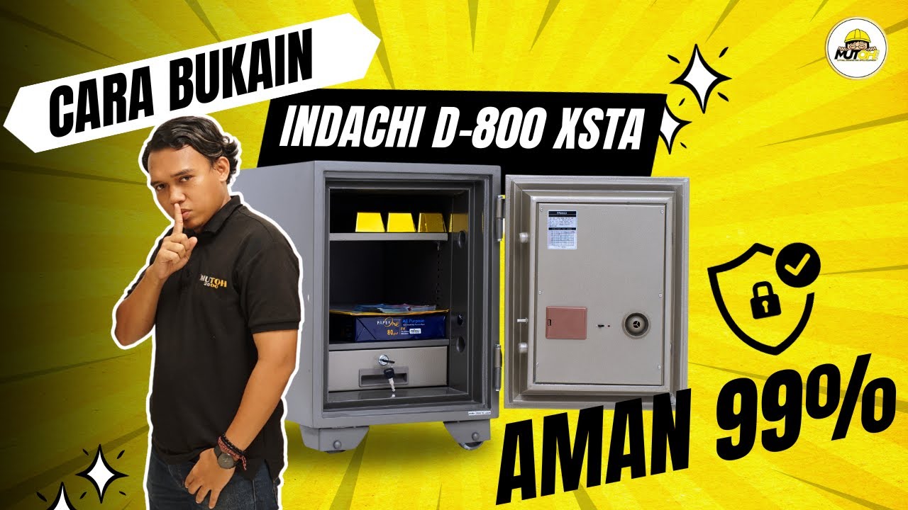 Tutorial Brankas Indachi D-800 XSTA