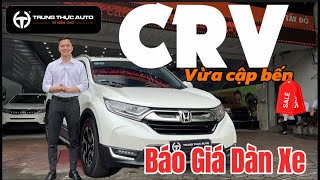 Báo giá dàn xe và Honda CRV vừa cập bến |Trung Thực Auto - Xe Gầm Cao