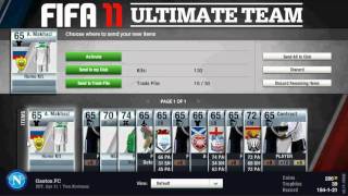 Fifa 11 UT pack opening ep. 14 Live Commentary ft. Silvers