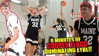 9 MINUTES OF Cooper Flagg DOMINATING EYBL!! | COOPER FLAGG SUMMER HIGHLIGHTS