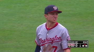 WSH@PIT: Turner robs Cutch with a tough diving stop