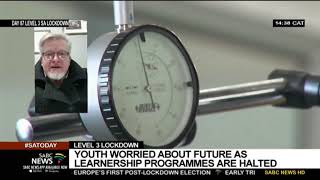 Youth worried about uncertain future as learnership programmes are halted