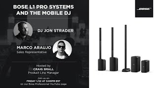 Bose L1 Pro32 System and the mobile DJ