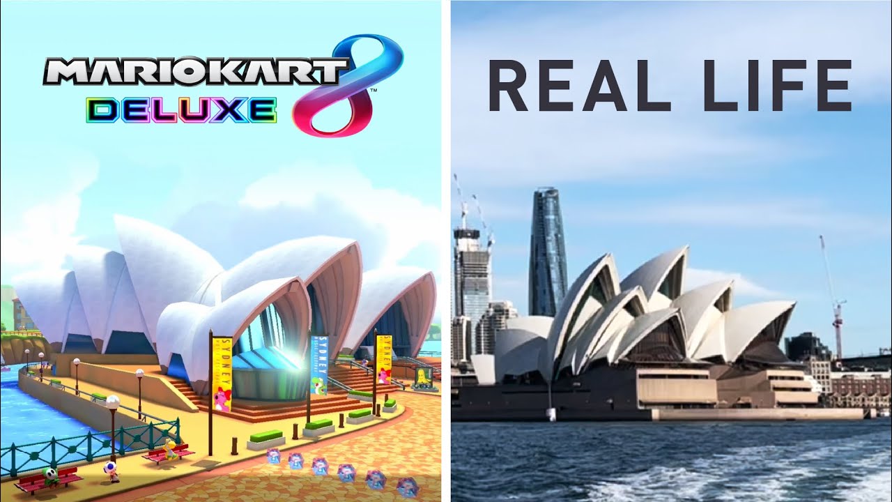 List of Real Life Cities in Mario Kart Tour