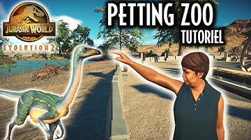 Petting Zoo TUTORIAL in Jurassic World Evolution 2