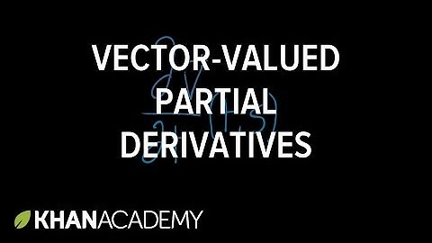 Computing the partial derivative of a vector-valued function