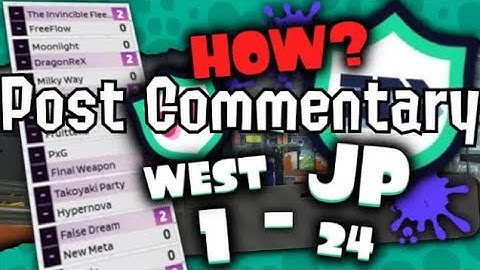 Post Commentary Why Is Japan So Much Better At Splatoon And Can We Win