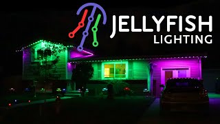 Jellyfish Lighting Discount - Permanent Holiday And Security Outdoor Lighting Solution