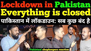 Lockdown in Pakistan: Everything is closed۔ | comparison TV
