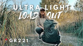 Ist das noch ULTRA LIGHT Loadout für Mehrtages-Wanderung ?GR221 auf Mallorca