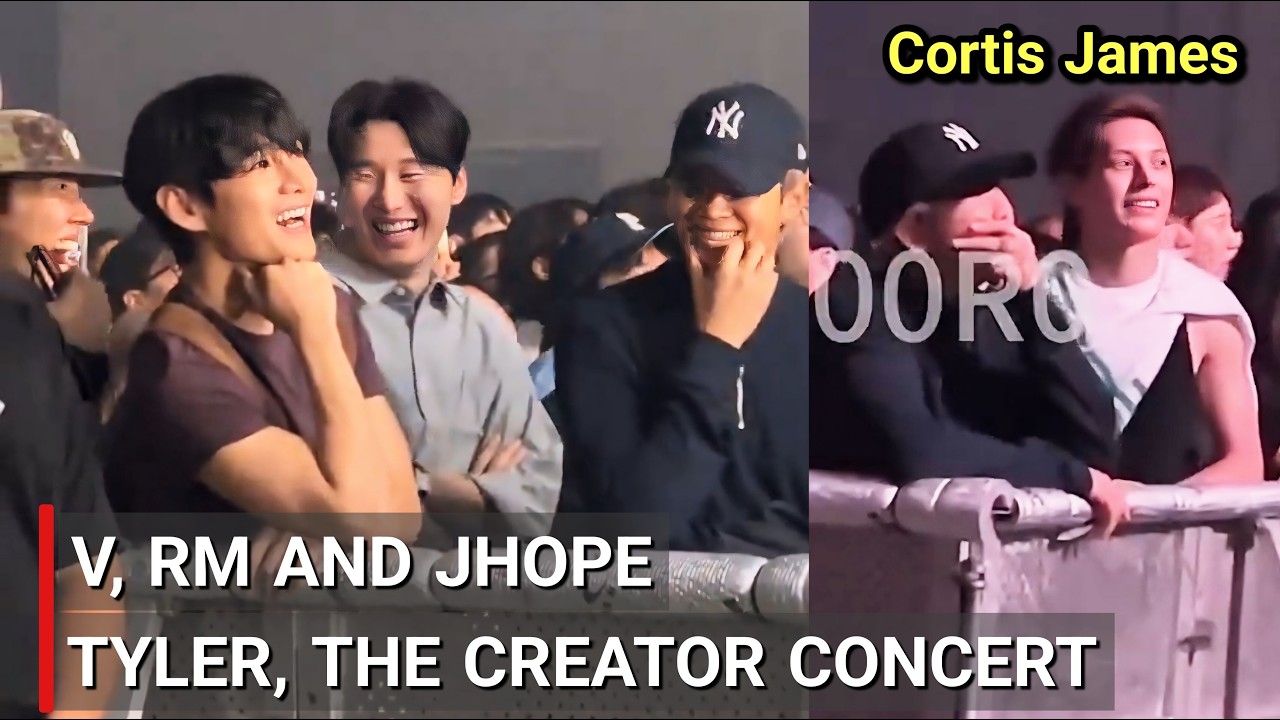 BTS Taehyung, RM, J-Hope at 