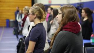 UNE Veterans Day Ceremony 2016