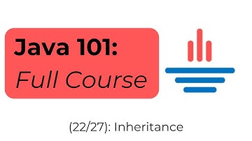 Java 101 [22/27]  Inheritance
