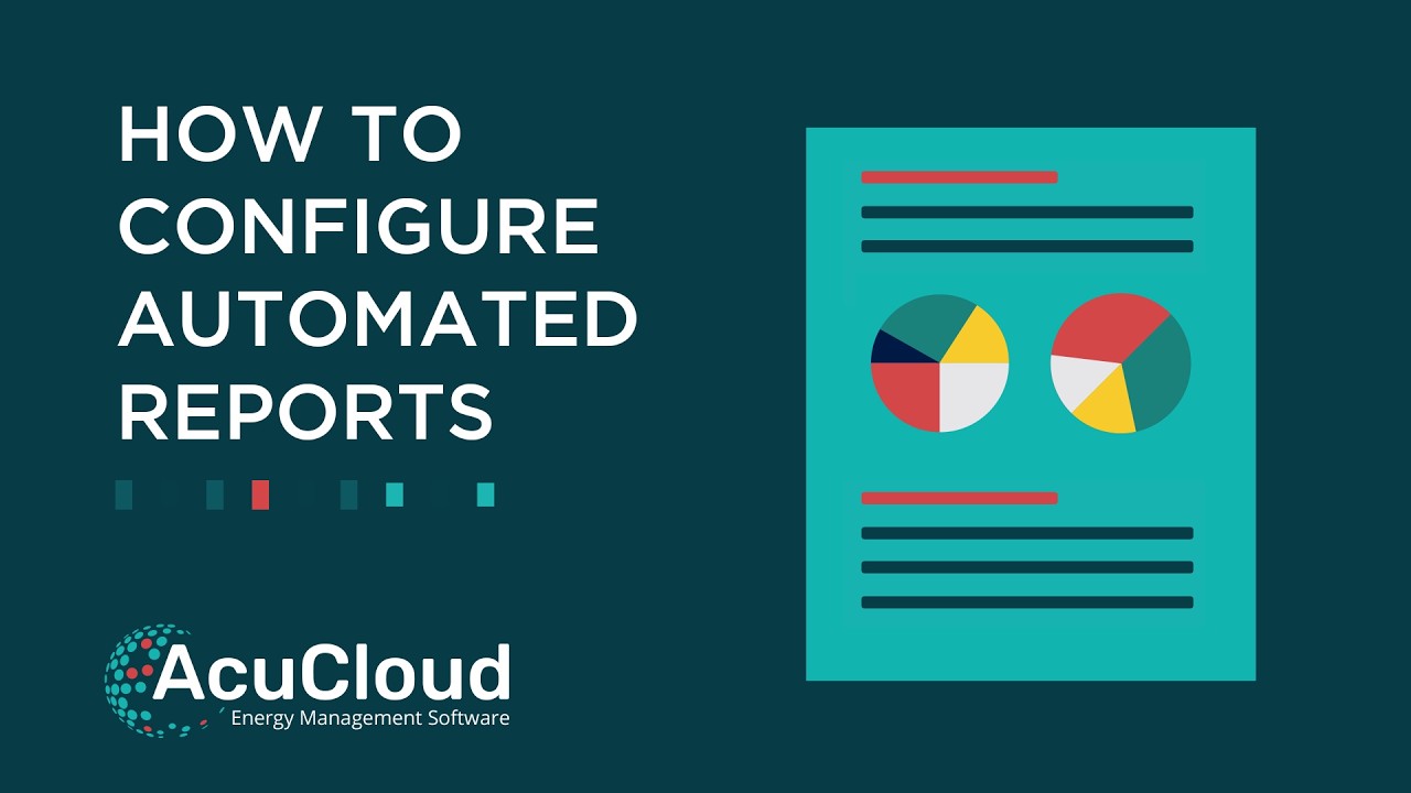 AcuCloud - How to Configure Automated Reports | User Guide - YouTube