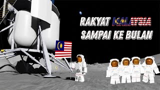 Rakyat Malaysia Pertama Menjejaki Bulan !!! [SPACE SAILORS] Roblox #Malaysia