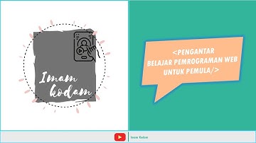 Tutorial HTML PHP Membuat Website - Pengantar Pemrograman Web