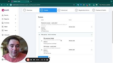 How to Create Ticket Groups with Oveit