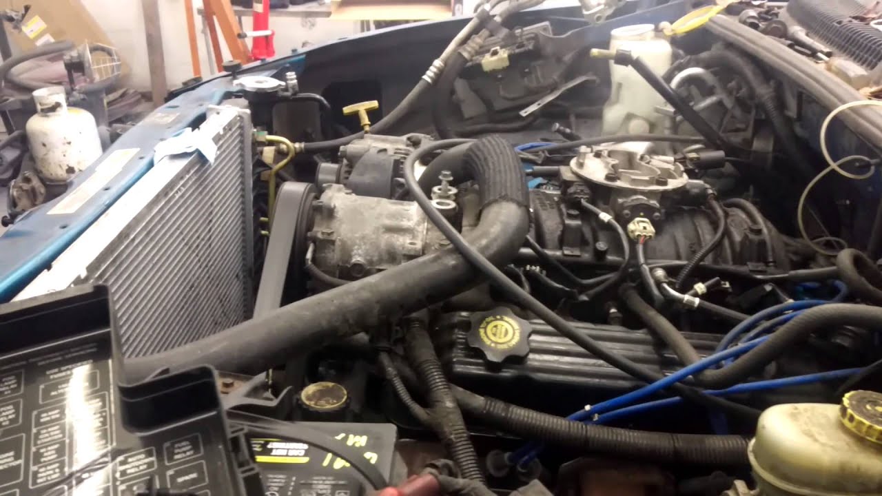 Dodge Durango oil pump replaced 1st fire up - YouTube