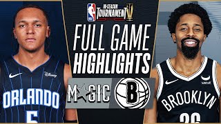 Brooklyn Nets vs Orlando Magic Full Game Highlights | Nov 14 | NBA In-Season TournamenT 2023