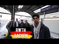 Rwth aachen  campus tour by nikhilesh dhure meeting indian students in aachen