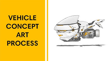 Procreate Art - Sci-fi Vehicle Concept Art 006 | DSB Artwork