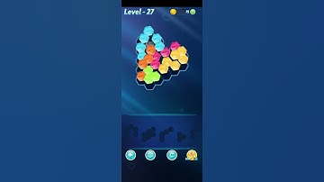 Block! Hexa Puzzle~Regular A  block 3 to 6 levels level~27
