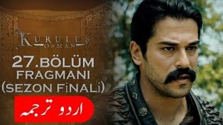 Kurulus Osman Episode 27 trailer in Urdu Subtitle.