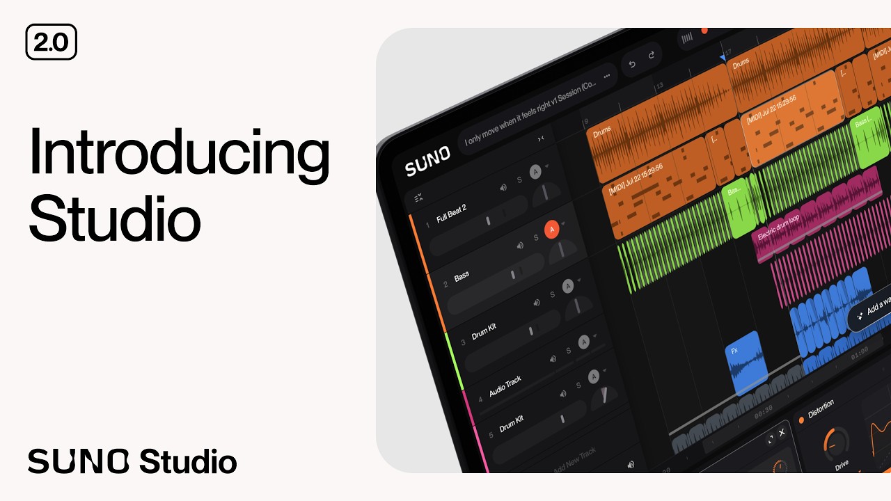 Introducing Suno Studio 2.0