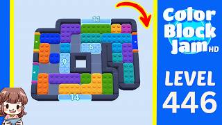 Color Block Jam Level 446 Solution Walkthrough