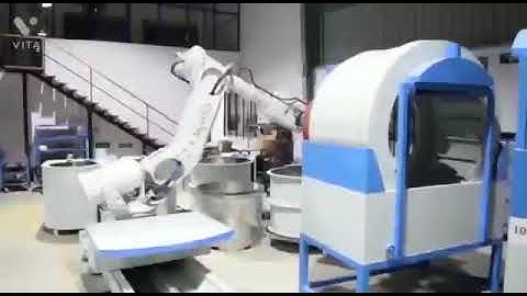 Robotic  shelling line INCASTT