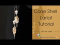 Cone Shell Lariat Necklace at The Bead Gallery, Honolulu!