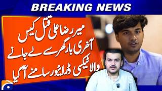 Mir Raza Case Takes New Turn Last Taxi Driver to Pick Him Up From Home Comes Forward