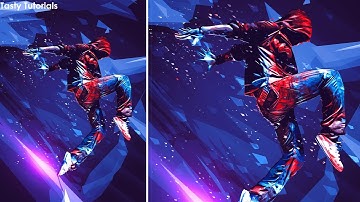 Geometric Abstract Photo Effect In Photoshop CS6